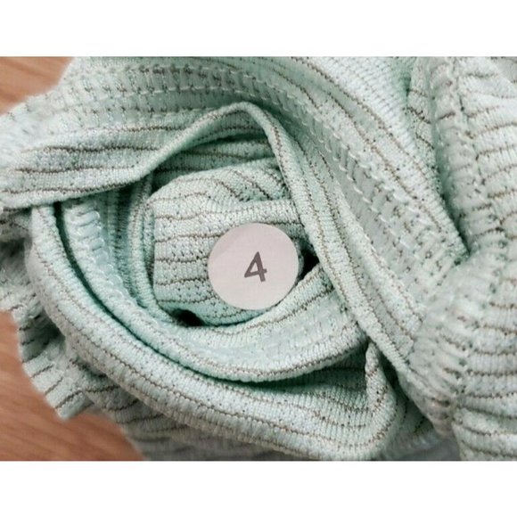 Lululemon Womens Run Energy Green Gray Tank Top 4 - Picture 3 of 3